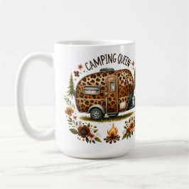 Caneca de Café Camping Queen