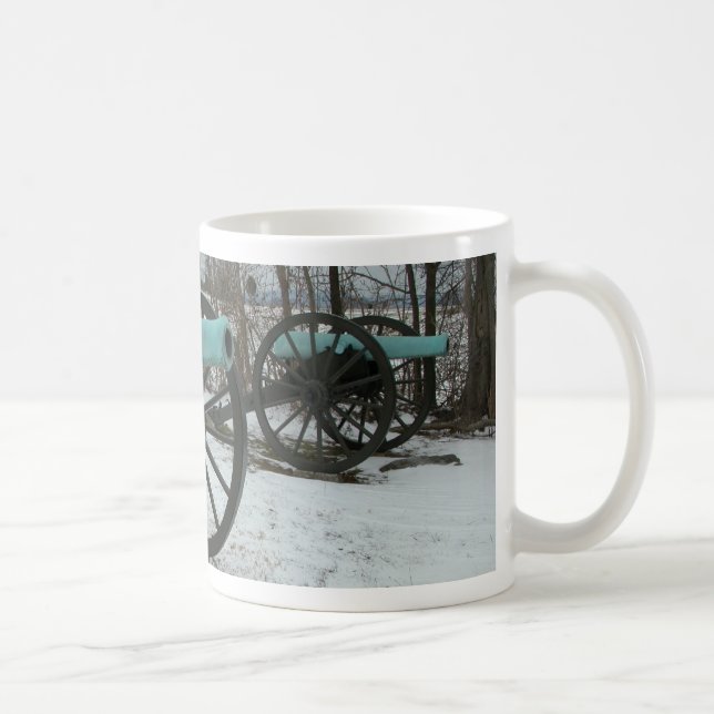 Caneca De Café Campo de batalha da guerra civil (Direita)