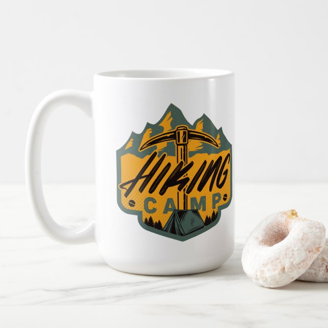 Caneca De Café Campo de caminhada (Com Donut)