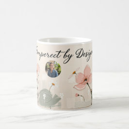 Caneca De Café Campo de Flores Silvestres Personalizado Spring Bl