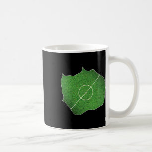 Caneca De Café Campo de Futebol da Ilha Bouvet
