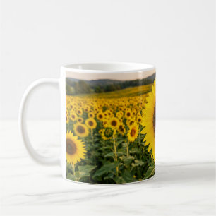 Caneca De Café Campo de Girassóis