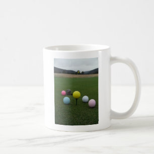 Caneca De Café campo de golfe da montanha páscoa