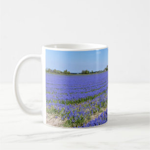 Caneca De Café Campo de Hyacinths
