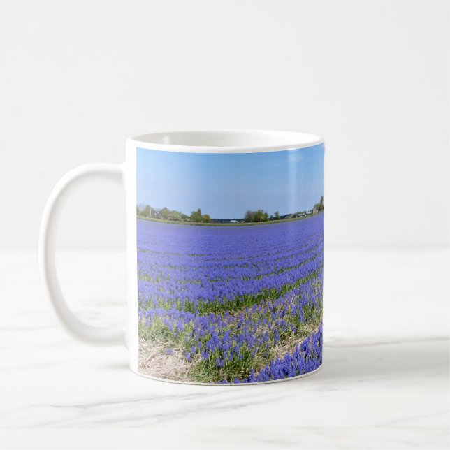 Caneca De Café Campo de Hyacinths (Esquerda)