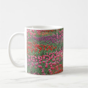 Caneca De Café Campo De Tulipas