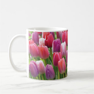 Caneca De Café Campo de Tulipas Coffee Mug