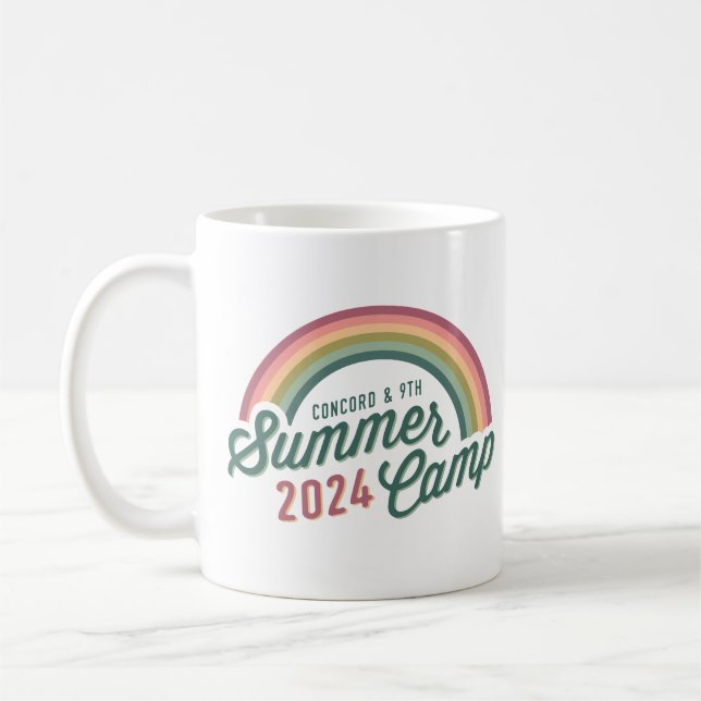 Caneca De Café Campo de Verão C9 2024 Rainbow Mug (Esquerda)