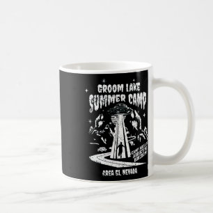 Caneca De Café Campo de Verão Groom Lake - Zona Engraçada 51 Alie