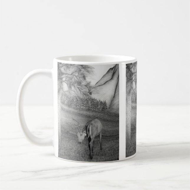 Caneca De Café Campo dos cervos (Esquerda)