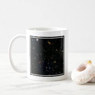 Caneca De Café Campo paralelo do Galaxy Cluster Abell 370.