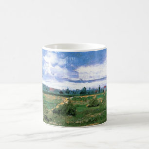 Caneca De Café Campos de Trigo com Medas de Vincent van Gogh