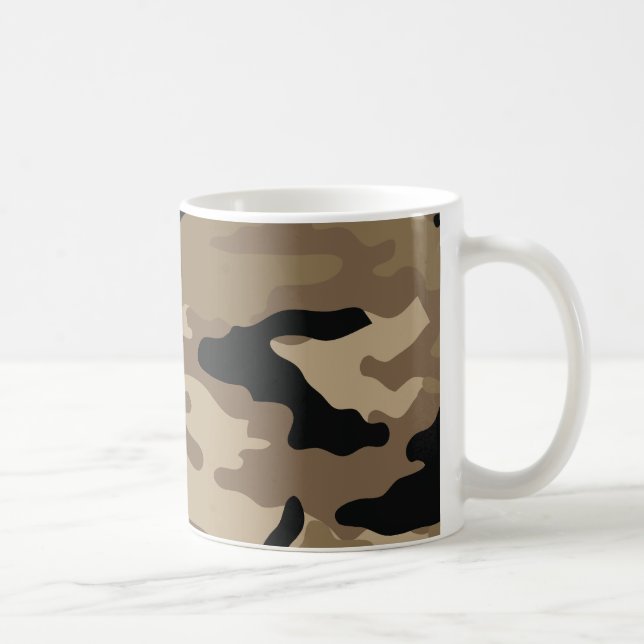 Caneca De Café Camuflagem (Direita)