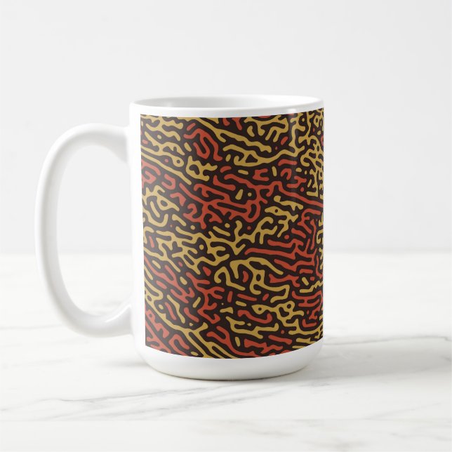 Caneca De Café Camuflagem de Abobrinha com Tempero de Outono (Esquerda)