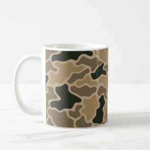 Caneca De Café Camuflagem de áreas alagadas