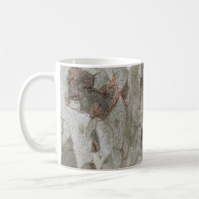 Caneca De Café Camuflagem de árvore planificada parece padrão do  (Esquerda)