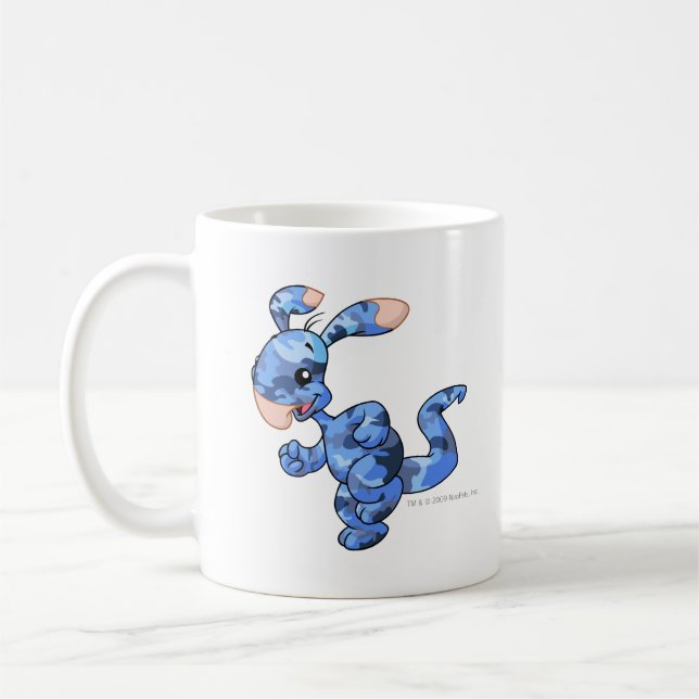 Caneca De Café Camuflagem de Blumaroo (Esquerda)