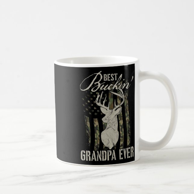 Caneca De Café Camuflagem de Caçadores de Vovô Eterno de Menores  (Direita)
