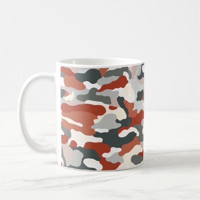 Caneca De Café Camuflagem de outono (Esquerda)