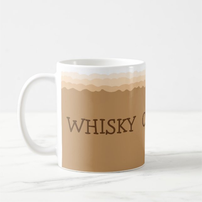 Caneca De Café Camuflagem Whisky Secreta Do Café (Esquerda)