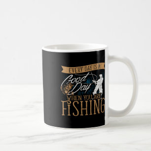 Caneca De Café Cana de Pesca Divertida Peixe - Pescador
