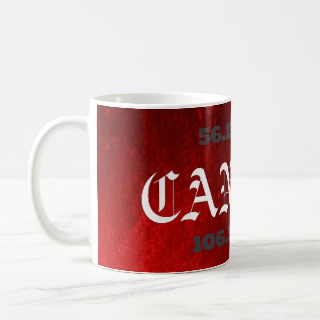 CANECA DE CAFÉ CANADÁ (Esquerda)