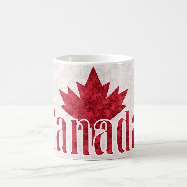 Caneca De Café Canadá, bandeira (Centro)