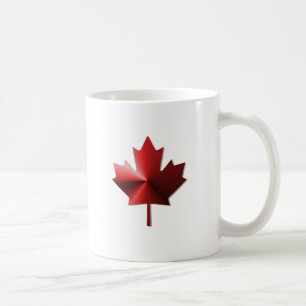 Caneca De Café Canadá Flag Maple Leaf Mug