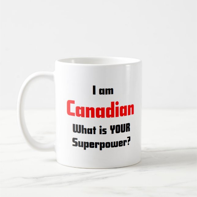 Caneca De Café canadense (Esquerda)