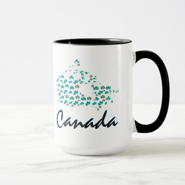 Caneca de café canadense de Canadá do bordo do (Direita)