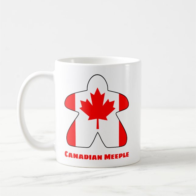 Caneca De Café Canadiano Mple Mug (Esquerda)