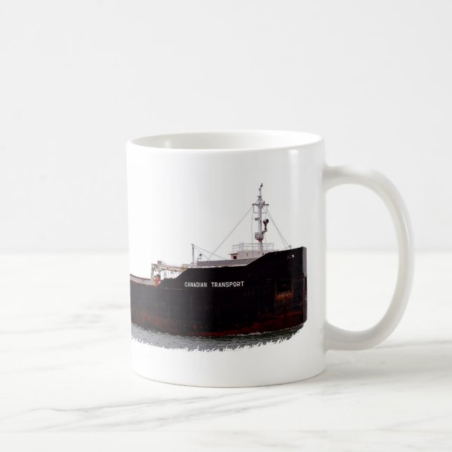 Caneca De Café Canadiano Transport mug (Direita)