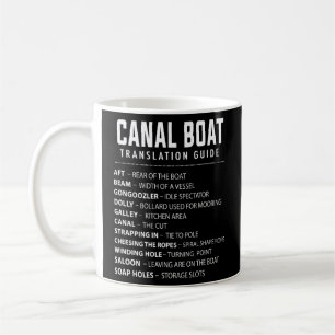 Caneca De Café Canal Boat & Narrowboat para proprietários de barc