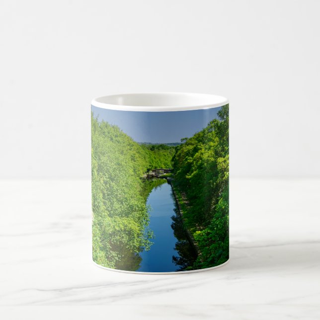 Caneca De Café Canal Largo de Huddersfield (Centro)
