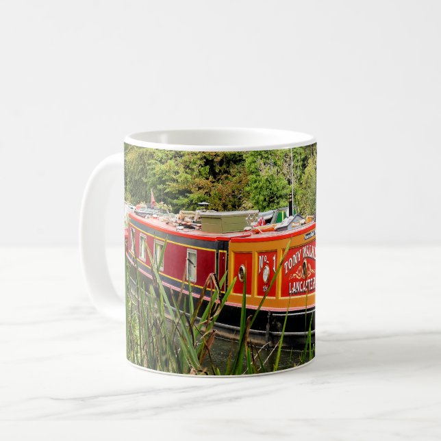 CANECA DE CAFÉ CANAL NARROWBOATS (Frente Esquerda)