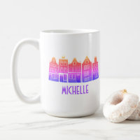 Canal PERSONALIZADO Casas Row Amsterdam Holanda