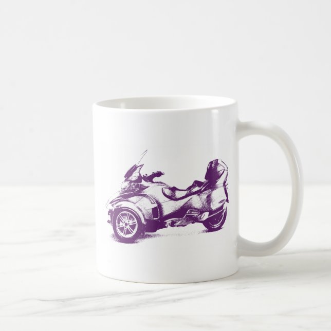 Caneca De Café CanAm Spyder RT 2010 listado (Direita)