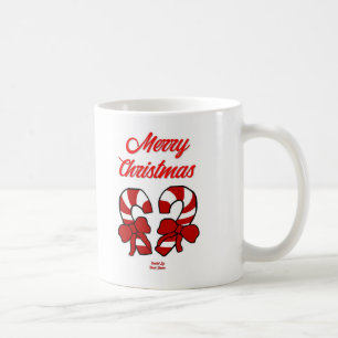 Caneca De Café Canas de Natal Coffee Mug