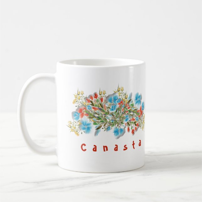 Caneca De Café Canasta É Minha Canasta De Jogo (Esquerda)