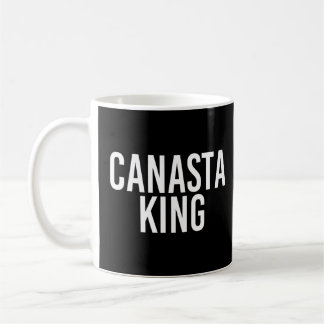 Caneca De Café Canasta King Funny Canasta Card Games Ideia