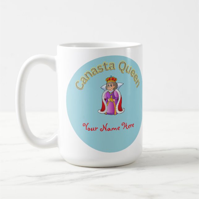 Caneca De Café Canasta Queen Mug (Esquerda)