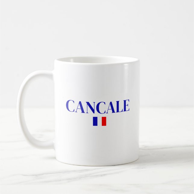 Caneca De Café CANCALE França (Esquerda)