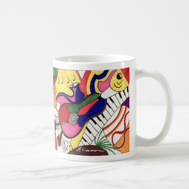 Caneca De Café Canção e dança (Direita)