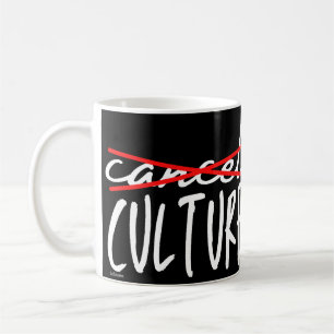 Caneca De Café CANCELAR CULTURA CANCELAR sarcasmo engraçado