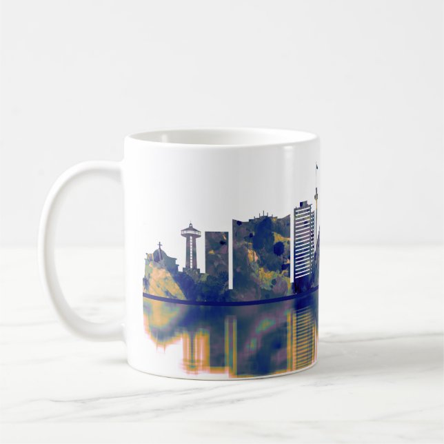 Caneca De Café Cancelar Skyline (Esquerda)