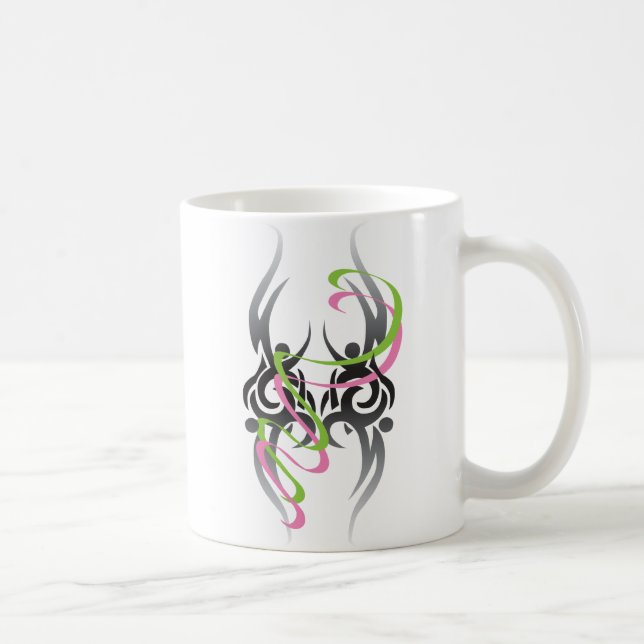 Caneca De Café Cancer Awarness (Direita)