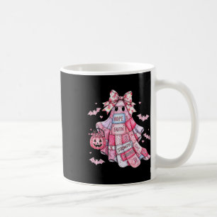 Caneca De Café Cancer de coquete de coquete Arco de mama Ghost Ha