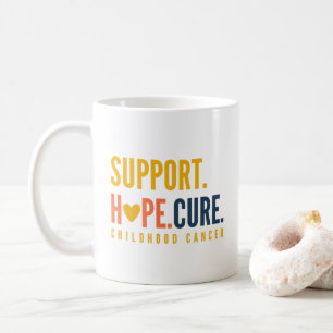 Caneca De Café cancer de infância dá esperança cura
