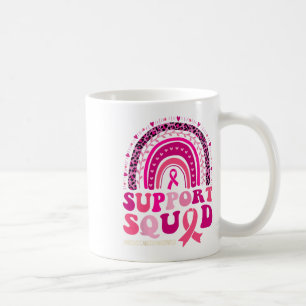 Caneca De Café Cancer de Mama de Suporte ao Guerreiro de Cancer M