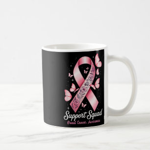 Caneca De Café Cancer de Mama de Suporte ao Guerreiro de Cancer M